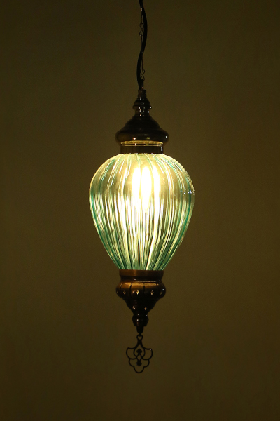 Stylish Pyrex Hanging Lamp Model 10